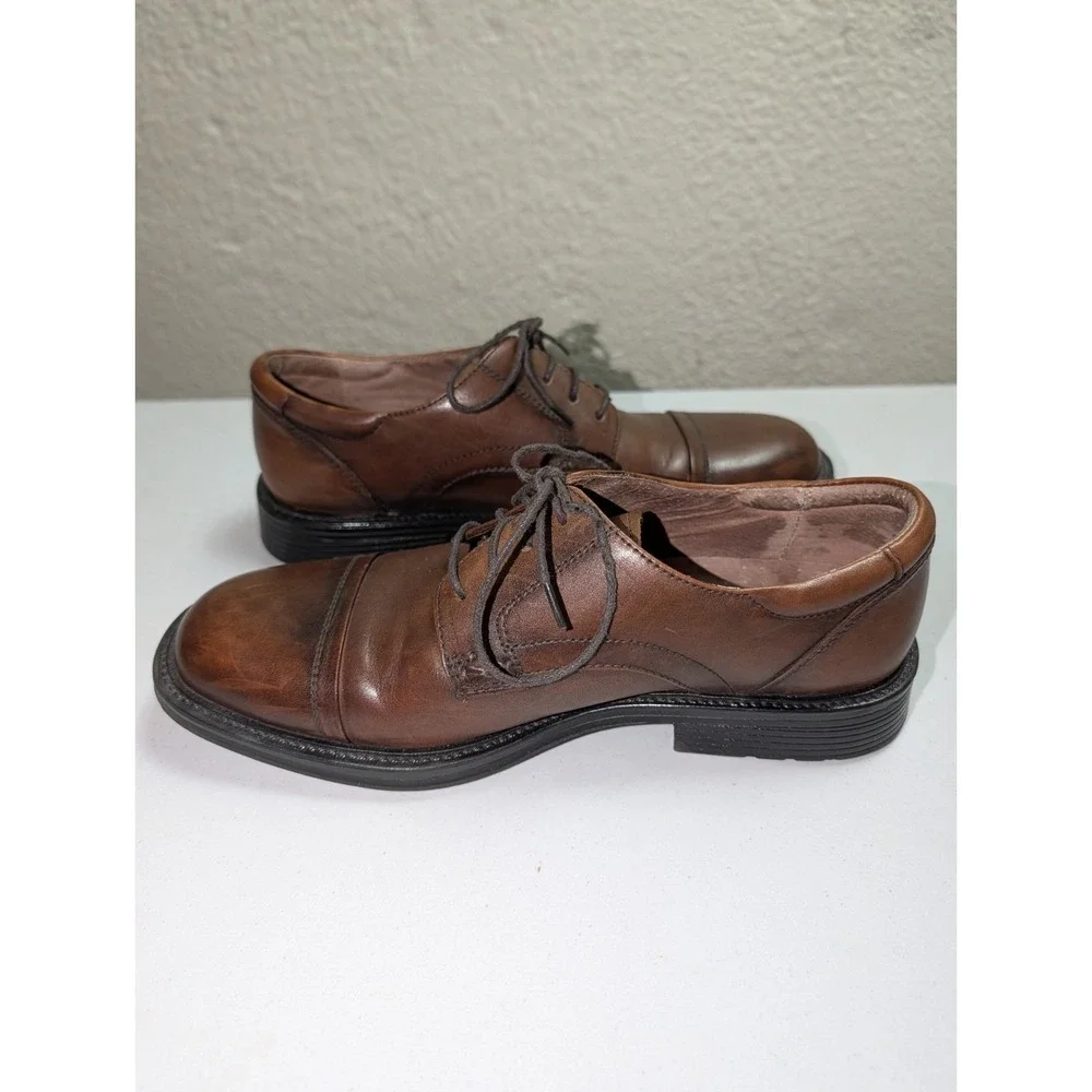 Bostonian 24476 Men's Brown Oxford Shoes Size 8.5‎ M
